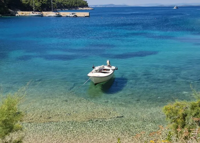 Daire Stiniva Hvar - With Terrace A2