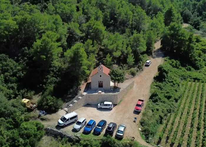Daire Stiniva Hvar - With Terrace A2
